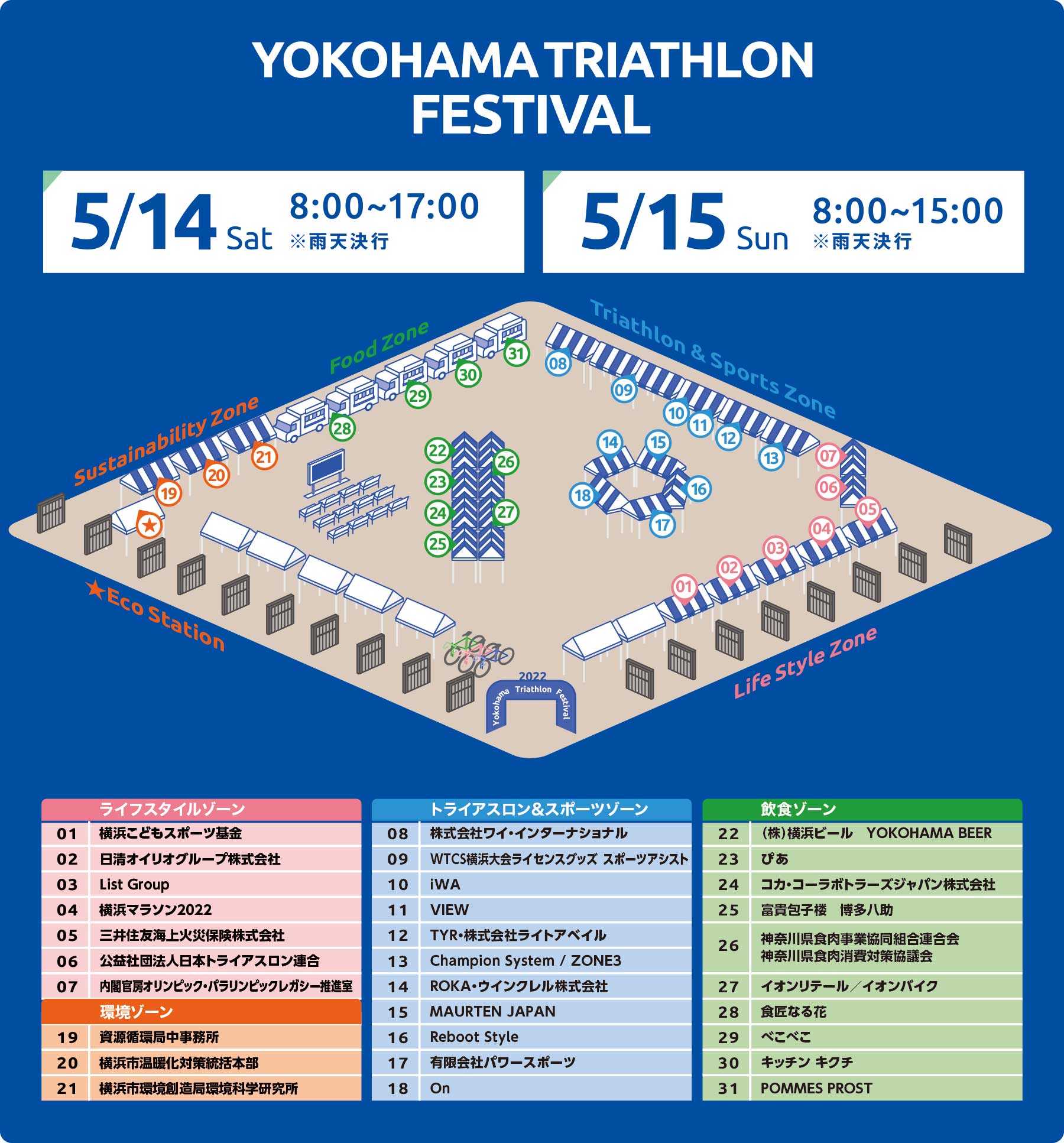 世界トライアスロンシリーズ横浜大会情報サイト Yokohama Triathlon Website