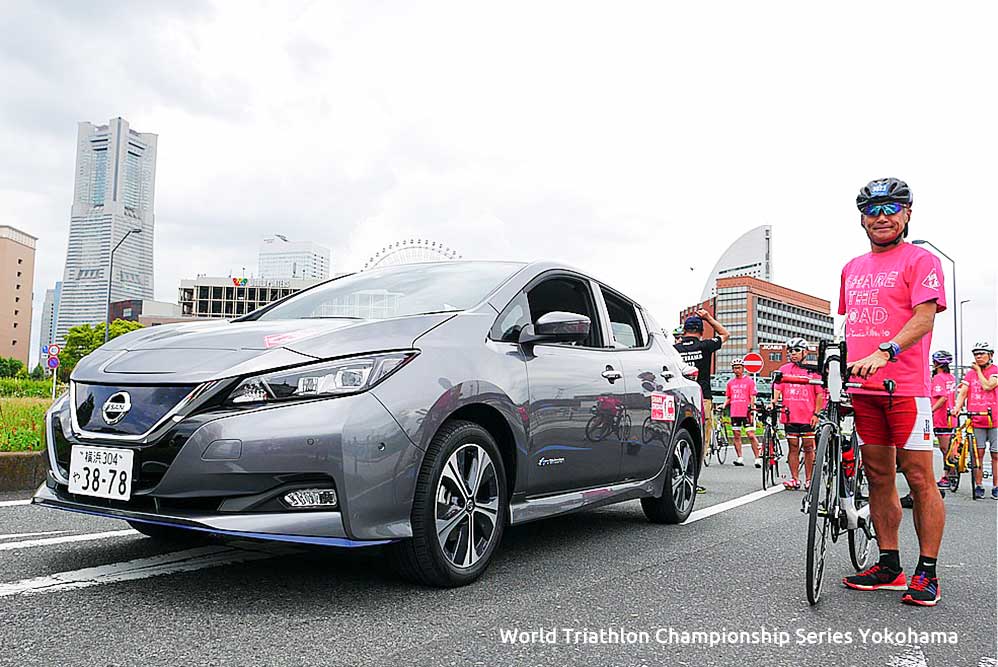 2024WTS横浜大会のPR及び交通安全（自転車の安全利用推進）の周知パレード