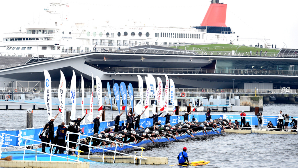 2015世界トライアスロンシリーズ横浜大会 エリート男子ダイジェスト 撮影日：2015年5月16日（土）