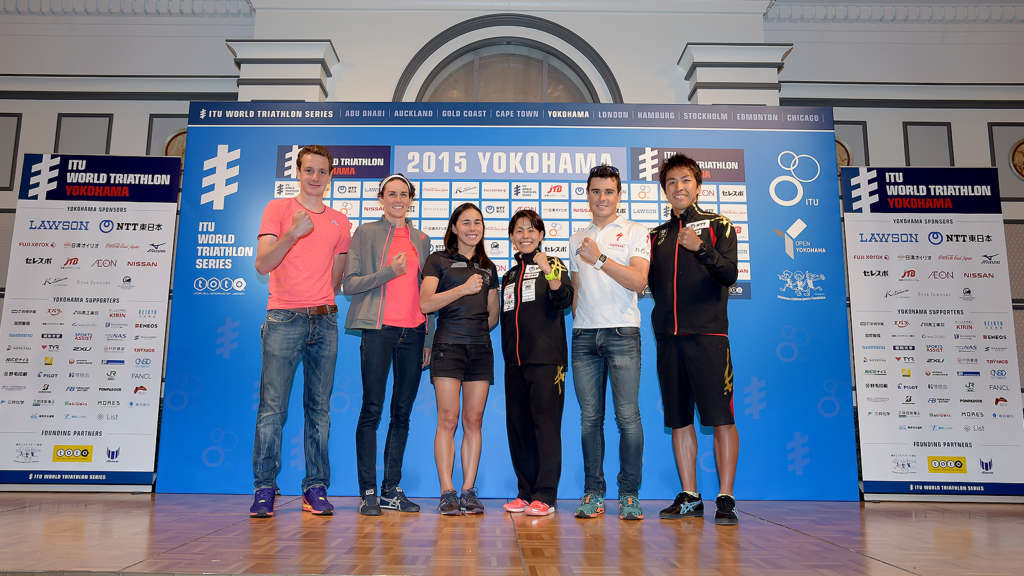 2015世界トライアスロンシリーズ横浜大会 記者会見日本代表選手コメント 撮影日：2015年5月14日（木）