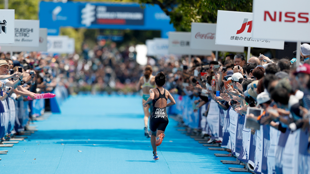 2016世界トライアスロンシリーズ横浜大会 エリート女子ハイライト 撮影日：2016年5月14日（土）