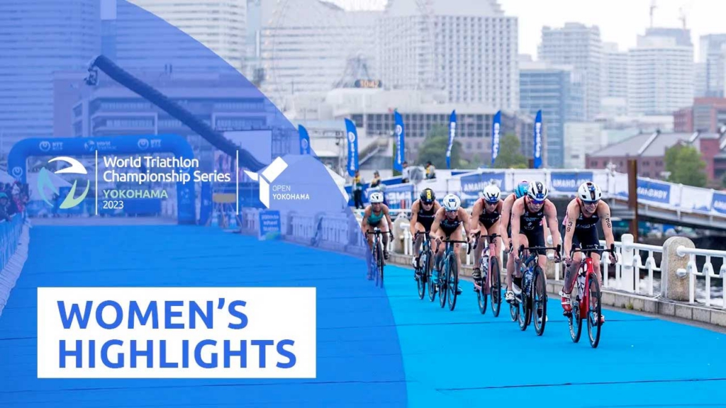 2023 World Triathlon Championship Series Yokohama: Elite women’s highlights